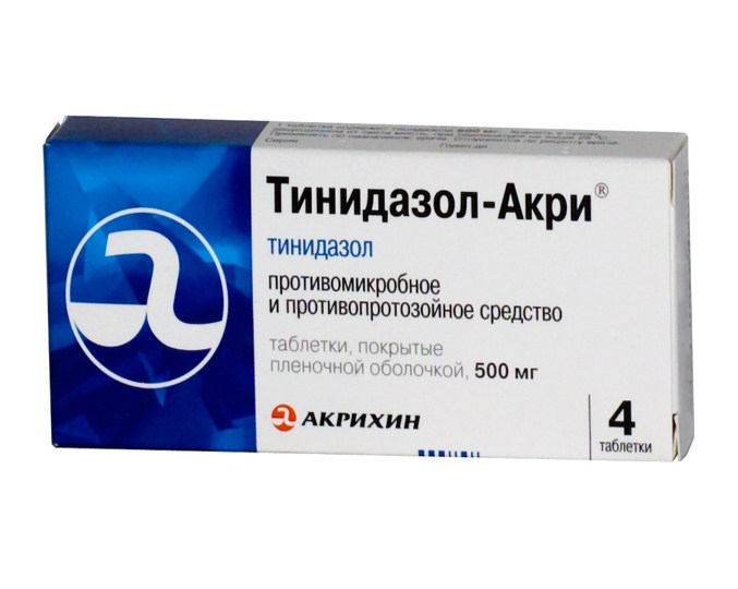 Тинидазол: инструкция по применению - препарат от паразитов