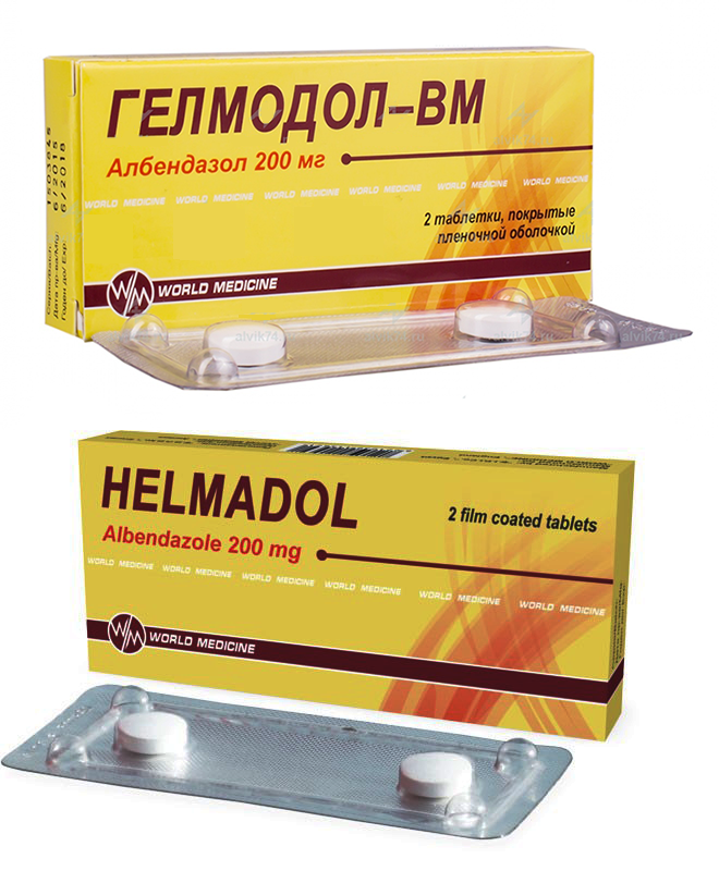 Гелмодол ВМ: инструкция по применению, побочные эффекты