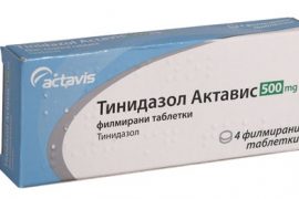 Лечение гельминтоза лекарством «Тинидазол»