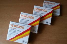 «Немозол» для профилактики гельминтоза